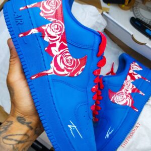 Custom Nike AF 1 - Bloody Roses