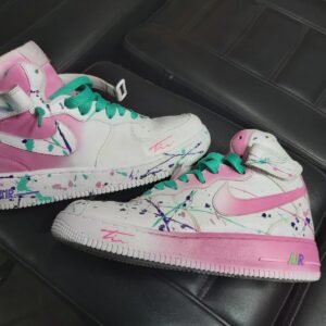 Custom Nike AF 1 WMNS – Splatter Edition
